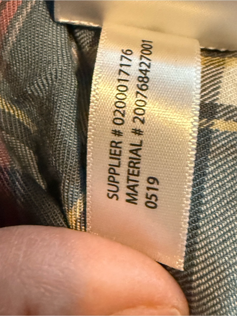 Lauren Ralph Lauren LRL Women’s Shirtdress Blue Pink Gray Plaid Flannel size 12 - Picture 13 of 15